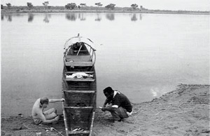 Miquel Barcelo - Voyage sur le fleuve Niger, avril 1991.